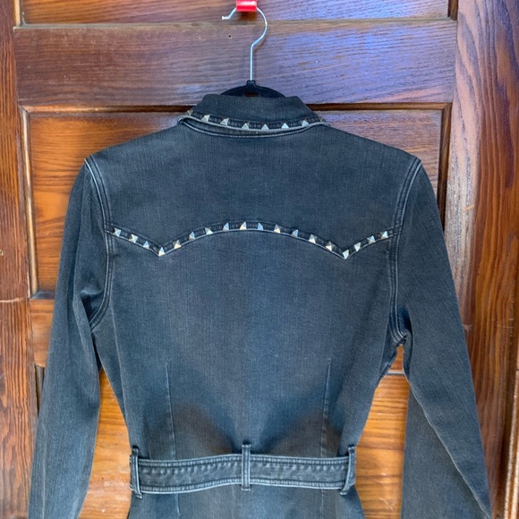 IDYLLWIND WOMEN'S WESTERN DENIM BELT DRESS - Picture 11 of 11